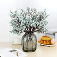 thumbnail image 5 of 19.7in Babys Breath Silk Artificial Flowers 6 Bundle European Fake Flowers Decor Wedding Party Fall Stems Decoration Bouquets DIY Home Garden,Farmhouse,Living Room Decor, 5 of 6