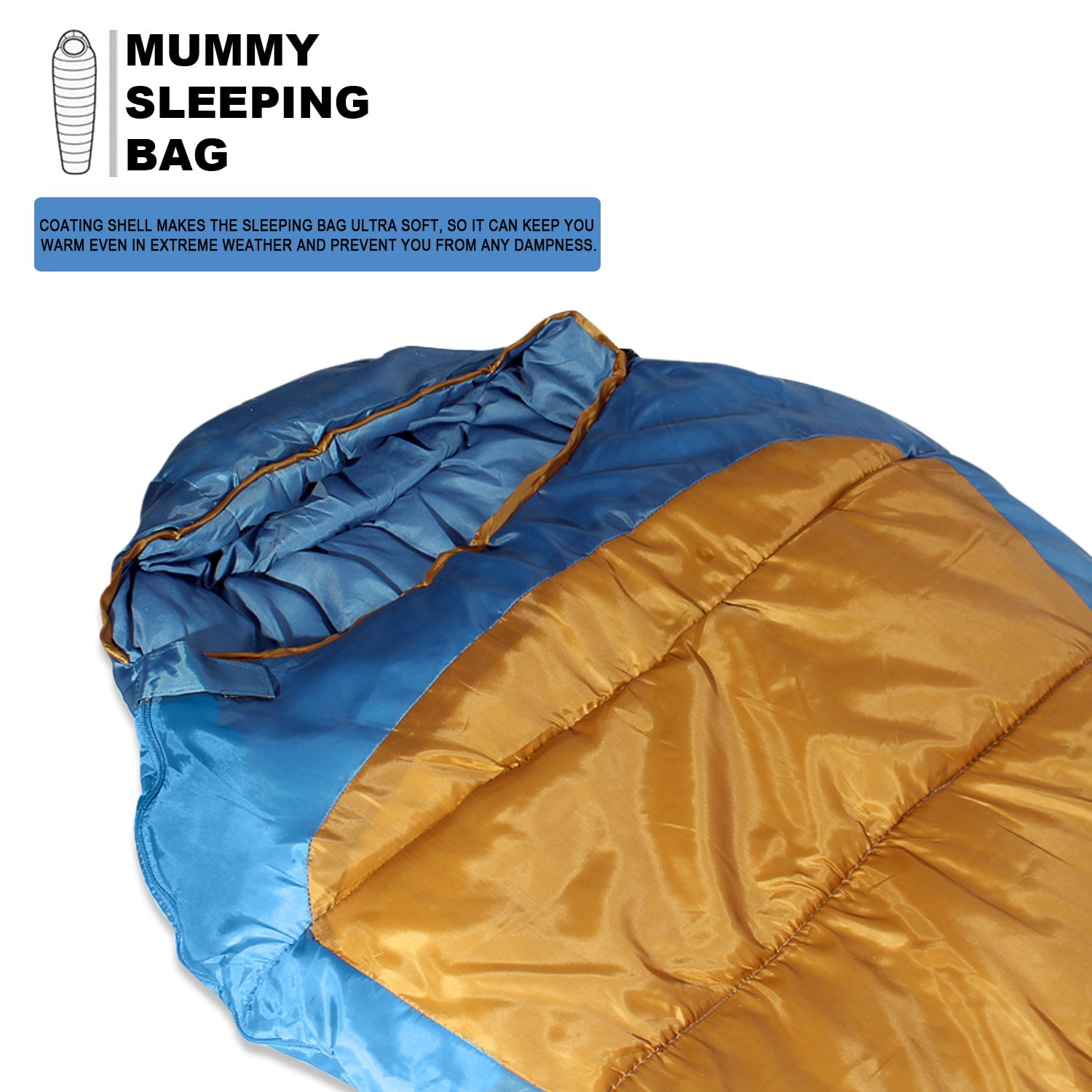 Khomo Gear 10 F Mummy Sleeping Bag