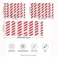 thumbnail image 4 of Tile Pattern Red Pattern Queen Size Satin Pillowcase 30''x20'' Double-Sided Print Soft Wrinkle Resistant, 4 of 9