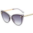 thumbnail image 3 of Unisex Square Classic Cat Eye Sunglasses Cateye Sunglasses Y1092, 3 of 4