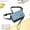 Lake Blue, variant on Mini Suitcase Crossbody Bag, Waterproof Hard Case Shoulder Bag, Sling Bag for Men and Women, Travel Daily Luggage Bag, Women Clutch Box, Makeup Toiletry Organizer