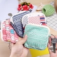 thumbnail image 4 of Women Coin Purse Cartoon Canvas Change Pouch Small Wallet Coin Bag with Zipper, 4 of 10