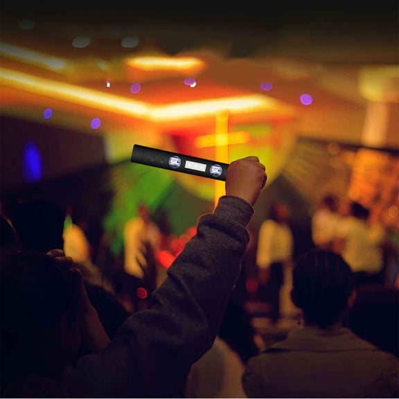 LED Atmosphere Light Car Interior Ambient Lights Chargeable USB Plug Multicolor Neon Lighting For Cars,Families,Birthday Parties (23x5.5x3.5cm)