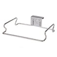 thumbnail image 1 of JeashCHAT - Toallero colgante de acero inoxidable para bolsas de basura, ideal para cocina, baño, armarios, debajo del fregadero, color plateado, 1 of 7