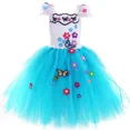 thumbnail image 3 of Disfraz de Mirabel con tul para niña, vestido de princesa con tutú para Halloween, fiesta de carnaval, vestido de madrigal elegante, ropa para niña, 3 of 5