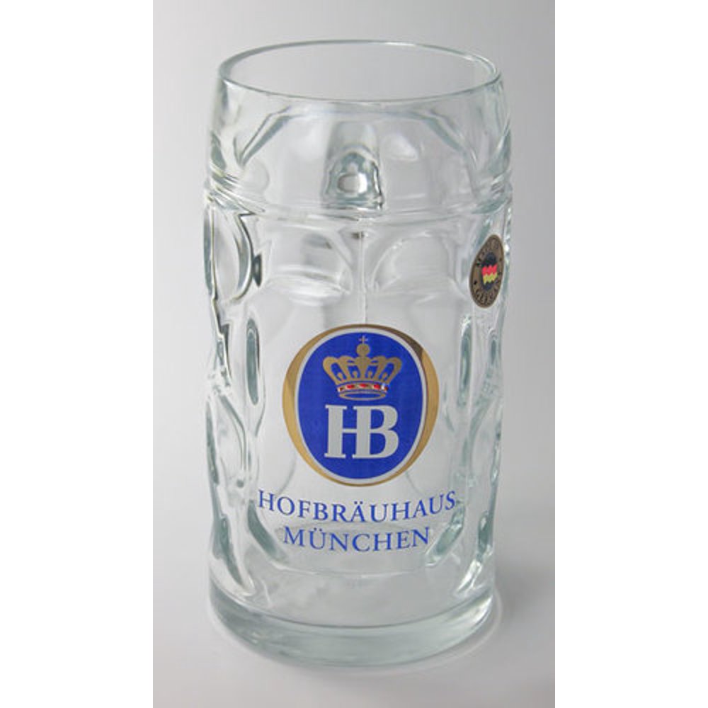 Hofbrauhaus Munich HB Crown German Beer Glass Mug K1000x062 Walmart