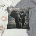 thumbnail image 2 of ONETECH African Elephant Throw Pillow Case Nature Wildlife African Elephant Pillow Cushion Covers Home Sofa Decorative, 2 of 5