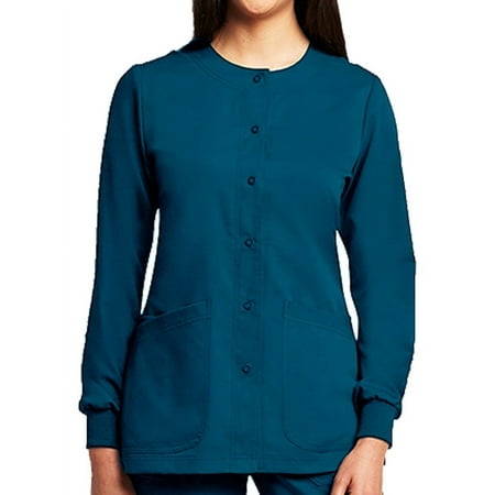 Grey's Anatomy 'Grey's Anatomy' Round Neck Scrub Jacket Scrub Jacket