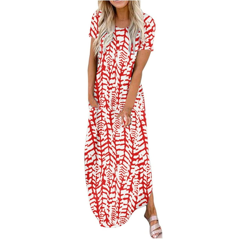 Dailytrove Women's Tie-Dye Striped Maxi Dress, Sleeveless, Bohemian Festival & Casual Wear, Soft Rayon Fabric, Size: DT-Medium Dailytrove Women's Tie-Dye Striped Maxi Dress, Sleeveless, Bohemian Festival & Casual Wear, Soft Rayon Fabric, Size: DT-Medium