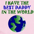thumbnail image 2 of CafePress - Best Daddy In The World Body Suit - Baby Light Bodysuit, Size Newborn - 24 Months, 2 of 4