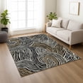 thumbnail image 6 of Addison Rugs Chantille Indoor/Outdoor Transitional Animal Black Machine Washable Rectangle Rug, 10' x 14', 6 of 8
