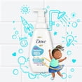thumbnail image 4 of Gel de baño espumoso Dove Kids, algodón de azúcar, 400 ml, paquete de 4, 4 of 5