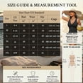 thumbnail image 5 of Olaglory One Piece Swimsuit Women Tummy Control Bathing Suit for Women Push Up Full Coverage Slimming Swimwear 2026, Black, 5 of 8
