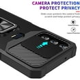 thumbnail image 3 of for Samsung Galaxy A14-4G/5G Phone case Military Level Protector, Including TPU+PC Metal Ring, Precise Hole Alignment, Plug-in Card, Lens Protector, Four Corners Perfectly Protect Your Phone （Black, 3 of 7