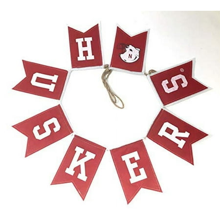 Cornhuskers Tailgate Banner for Football Themed Parties and Photo Booths