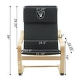 thumbnail image 3 of Imperial Las Vegas Raiders Bentwood Accent Chair, 3 of 6