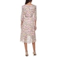 thumbnail image 2 of Tommy Hilfiger Womens Chiffon Faux-Wrap Midi Dress, 2 of 2