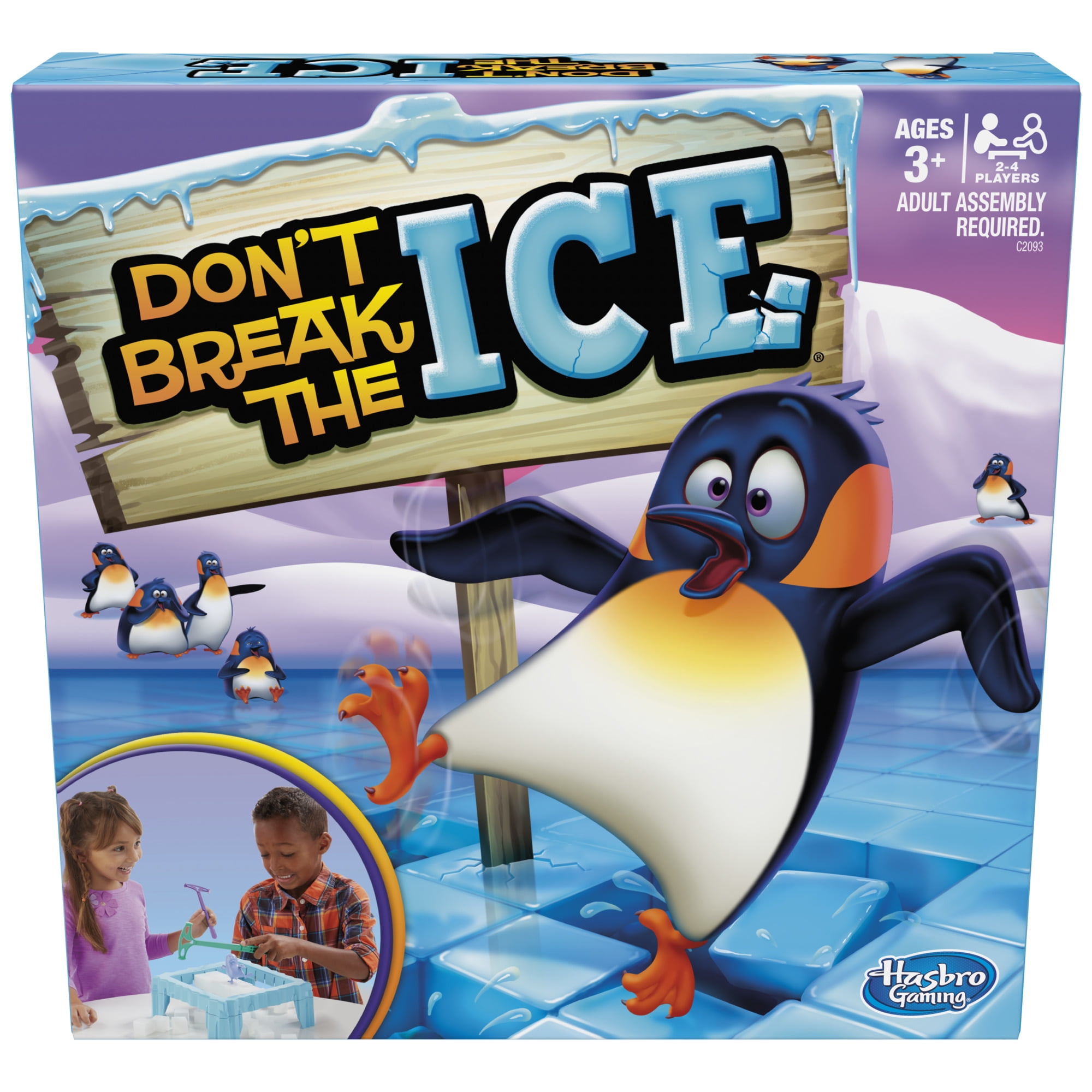 Don’t Break the Ice Kids Board Game, Penguin Preschool Game for 2-4 Players, Ages 3+
