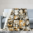 thumbnail image 4 of My Hero Academia Throw Blanket, Anime Blanket, Cozy Soft Lightweight Flannel Blankets For Couch Sofa Bed, 280 Gsm Plush Fuzzy Blanket, 4 of 9