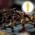 thumbnail image 1 of OULII 4pcs Desk Soccer Player Figures Plastic Yellow Colors Game Accessories, 1 of 8
