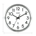 thumbnail image 2 of Sharp QA Atomic Analogue Wall Clock 2.3 lbs Automatic, 2 of 8