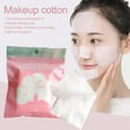 thumbnail image 4 of Daily Mix Store 40 Pcs Compresses Humides en Coton pour Maquillage Coton-Tige Chaud Y9, 4 of 9
