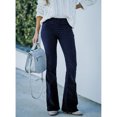 thumbnail image 1 of Pantalones De Mujer, Pantalones Ajustados Para Mujer, Moda Elegante, Color Puro, Cremallera Oculta Para Invierno ANGGREK Cocina, Decoración y Otros, 1 of 5