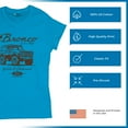 thumbnail image 6 of Ford Bronco Wild and Untamed Since 1966 T-Shirt Vintage Off-Road 4x4 Adventure Retro Truck Licensed Women's Tee, 6 of 7