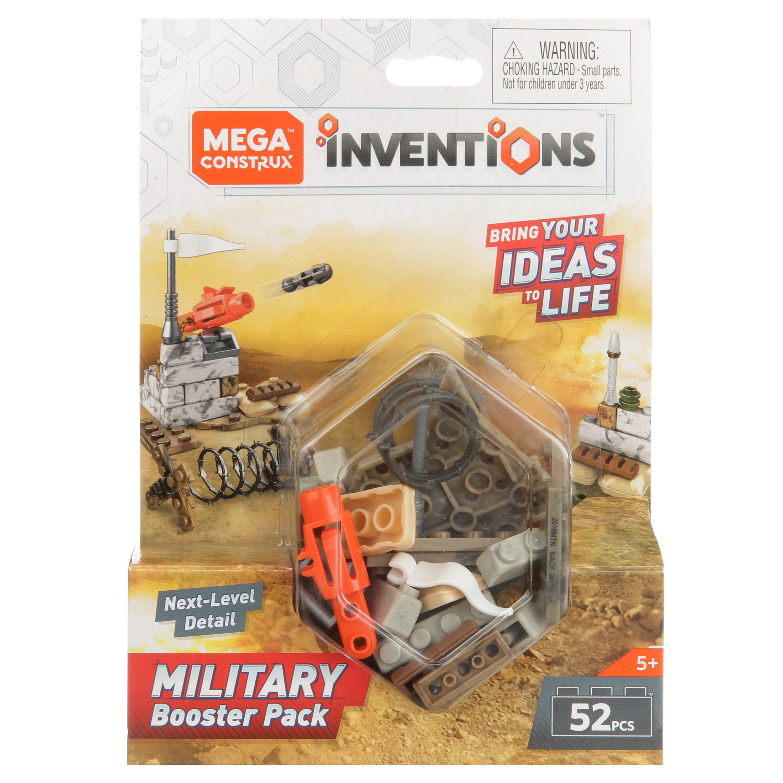 MEGA Construx Inventions Military Building Set Booster for sale online 