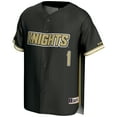 thumbnail image 2 of Men's GameDay Greats #1 Black UCF Knights Lightweight Baseball Jersey, 2 of 4