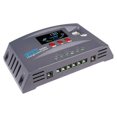 thumbnail image 4 of Controlador de carga solar MPPT 12 V 24 V automático 30 A 20 A 10 A con pantalla LCD USB doble para batería de litio AGM de gel sellada de plomo-ácido, MPPT 10 A 12 V 24 V automático, gris, 4 of 5