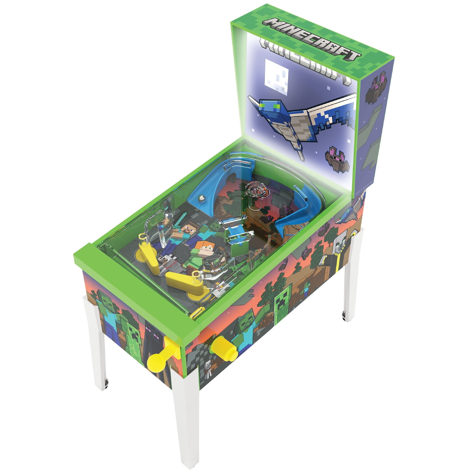 Minecraft, Mini Arcade Pinball, Lights & Sounds, Skill Shot