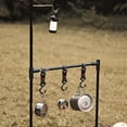 thumbnail image 3 of Camping Hanging Rack Folding Travel Camping Shelf Detachable Portable Camping Stand Cookware Storage Bracket Outdoor, 3 of 9