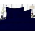 thumbnail image 2 of Tailored Standard Pillow Shams- 100% Pure Natural Cotton-  Hypoallergenic, Comfy & Easy Care, Pillow Sham with a 2-inch Flange Measures 20 x 26 inches(Navy), 2 of 4