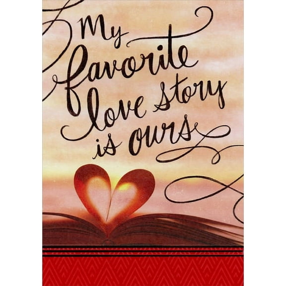 Designer Greetings Favorite Love Story: Husband Valentine's Day Card