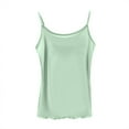 thumbnail image 2 of Inverlee Summer Basic Plus Size Tank Tops for Women Trendy Solid Relax Fit Camisole Crewneck Tees Dressy Casual Softy Breathable Sleeveless Blouse, 2 of 3
