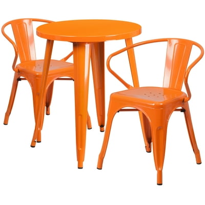 Outdoor Table Set with Arm Chairs Multiple Colors The Gambia Ubuy