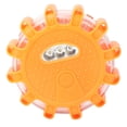 thumbnail image 2 of Emergency Light Blue/ Orange/ Green Round Beacon Light, LED Warning Light, Plastic For Camping, Hiking, Exploring Cars, Motorcycles, 2 of 8