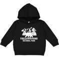 thumbnail image 2 of Inktastic Yellowstone National Park with Bear Mountains and Trees Toddler Hoodie, 2 of 4