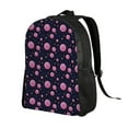 thumbnail image 2 of Disketp Pink Planets And Stars Mochila Unisex de Apertura Lateral Completa, Mochila para Laptop para Escuela, Trabajo y Viajes, 2 of 8
