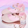 thumbnail image 4 of KEINXS Chic Girls‘ Rhinestone High Heels  Breathable  Non-Slip - Perfect for Weddings & Everyday Wear  Spring/Fall, 4 of 6