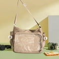 thumbnail image 3 of Halloween Women Ita Bag Fashion Shoulder Bag Stylish Crossbody Bag Chic Hobo Bag Daily Casual Portable Bag (Khaki), 3 of 10