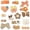 Khaki/Orange, variant on Hair Clips for Girls 16 Pcs No Slip Assorted Barrettes for Kids Bows Pink Red Cute Hair Accessories for Little Girls Teens Toddlers Child Kids Gifts
