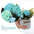 thumbnail image 2 of WEUVEB 1Ud Adorno Bonsai Falso En Azul Con Apariencia Natural Sin Desvanecer, 2 of 5