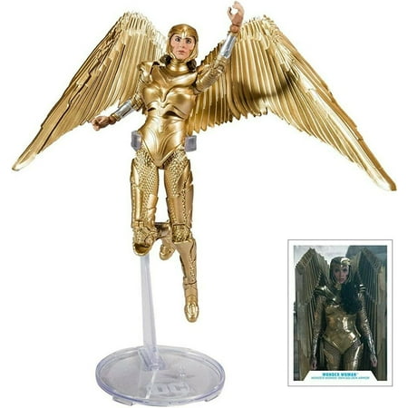 McFarlane Toys DC Multiverse Wonder Woman Action Figure [1984, Gold Armor]