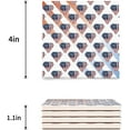 thumbnail image 3 of FMSHPON Independence Day American Flag Set of 6 Coaster for Drinks, Absorbent Ceramic Stone Coasters Cup Mat with Cork Base for Home Kitchen Room Coffee Table Bar Decor, 3 of 4