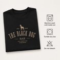 thumbnail image 6 of The Black Dog Bar Graphic T-Shirt, Unisex Classic Fit Cotton Tee, 6 of 9