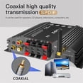 thumbnail image 5 of X4 HIFI 4 Channel Bluetooth 5.0 Power Amplifier, Optical Fiber, Coaxial Input, 2.1 Audio Amplifica, 5 of 5