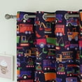thumbnail image 3 of Quality Home Room Darkening Trucks Print 2 Panel Curtain Set 84" Length, 3 of 5