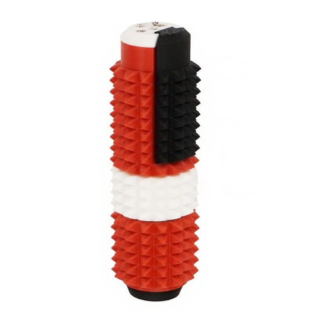 Juguete rodillo con púas 5 en 1 Llavero con púas impreso en 3D Mini juguete sensorial para aliviar la ansiedad y el estrés